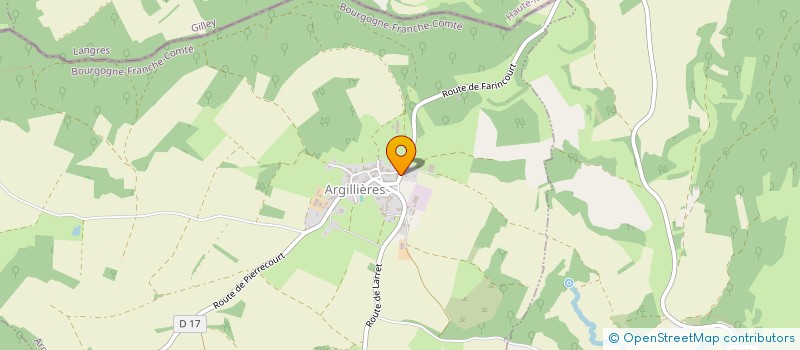 localisation de l'entreprise SCEA DU TROU DU LOUP  MOLAY