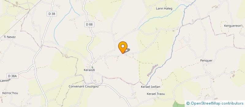 localisation de l'entreprise SCEA DU TYRIEN à PLOUMILLIAU