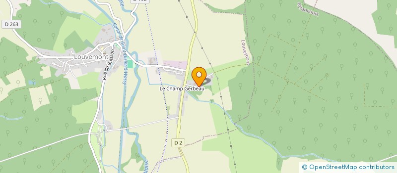localisation de l'entreprise SCEA DU VAL à TROISFONTAINES-LA-VILLE