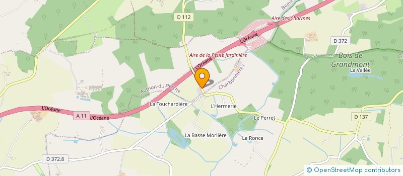 localisation de l'entreprise SCEA DU VAL D YERRE à LA BAZOCHE-GOUET