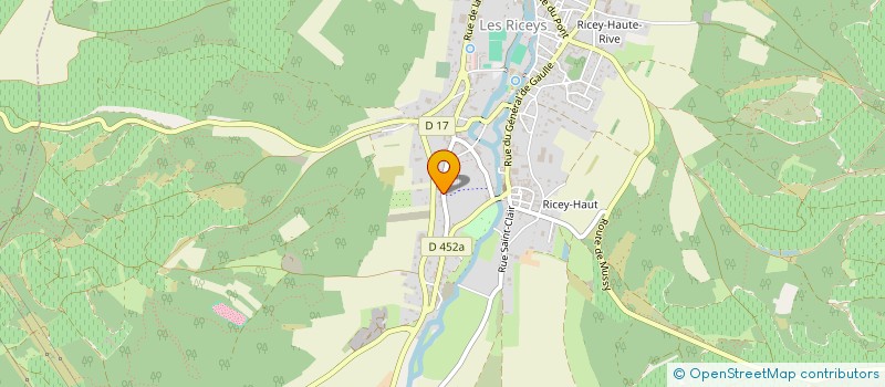 localisation de l'entreprise SCEA DU VAL DU CEL à LES RICEYS