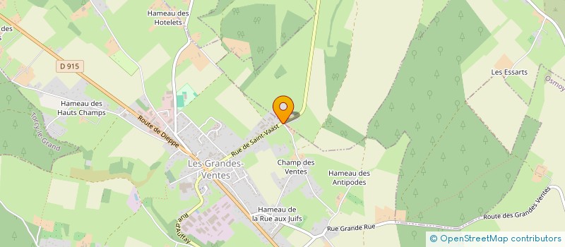 localisation de l'entreprise SCEA DU VAL EMY  LES GRANDES-VENTES