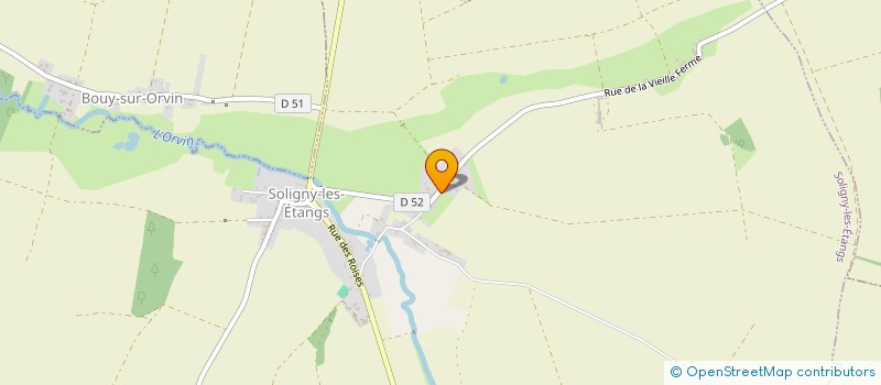 localisation de l'entreprise SCEA DU VALLON à SOLIGNY-LES-ETANGS