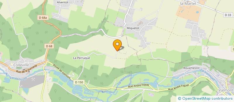 localisation de l'entreprise SCEA DU VASOUY  COLLEVILLE