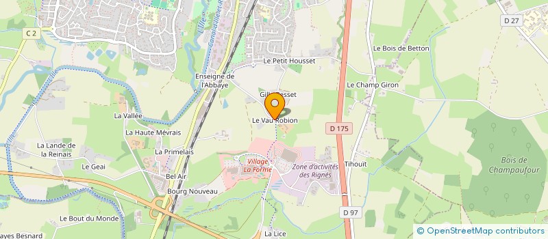 localisation de l'entreprise SCEA DU VAU ROBION à BETTON