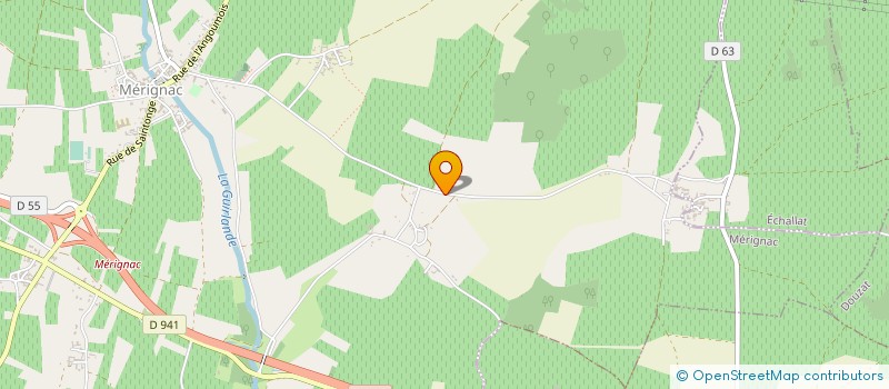 localisation de l'entreprise SCEA DU VIEUX CEP à MERIGNAC