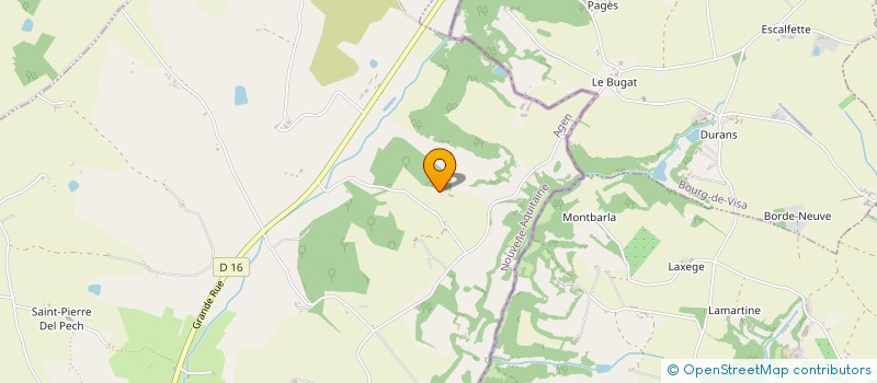 localisation de l'entreprise SCEA DU VIEUX CHENE  SAINT-MAURIN