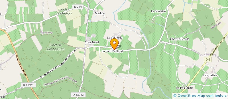 localisation de l'entreprise SCEA DU VIEUX MOULIN à VIROLLET