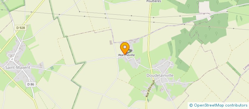 localisation de l'entreprise SCEA DU VIMEU VERT à DOUDELAINVILLE
