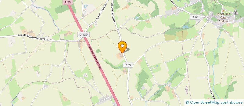 localisation de l'entreprise SCEA DU ZANDBERG à FLETRE