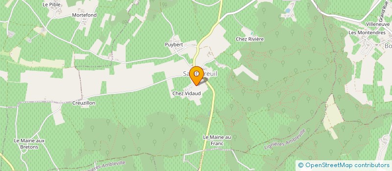 localisation de l'entreprise SCEA DUDOGNON à SAINT-PREUIL