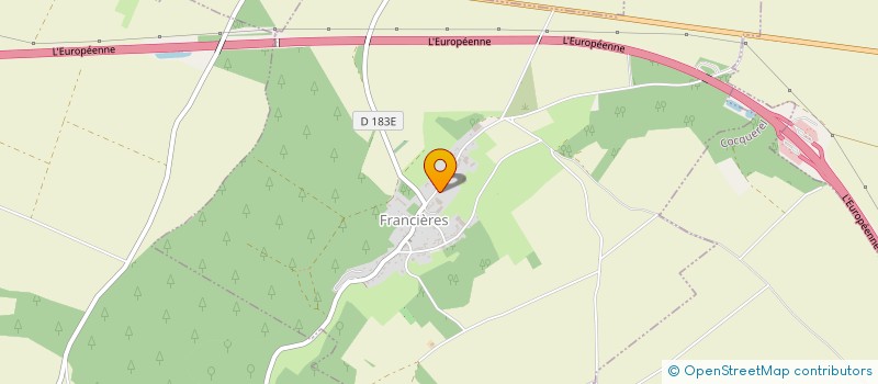 localisation de l'entreprise SCEA DUPUIS  FRANCIERES