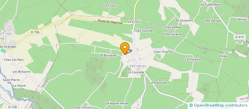 localisation de l'entreprise SCEA DURAN à ANGEAC-CHAMPAGNE