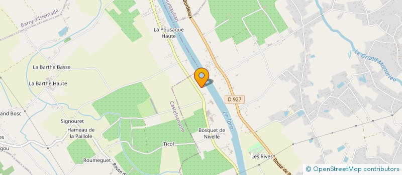 localisation de l'entreprise SCEA ECOD'OC à MONTAUBAN