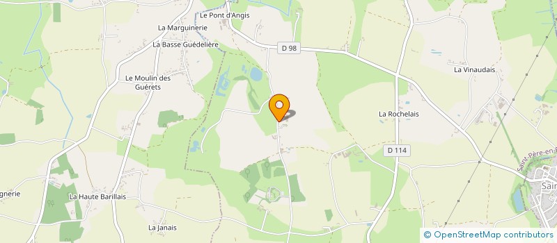 localisation de l'entreprise SCEA ECODOMAINE DE LA GOGUILLAIS  SAINT-PERE-EN-RETZ