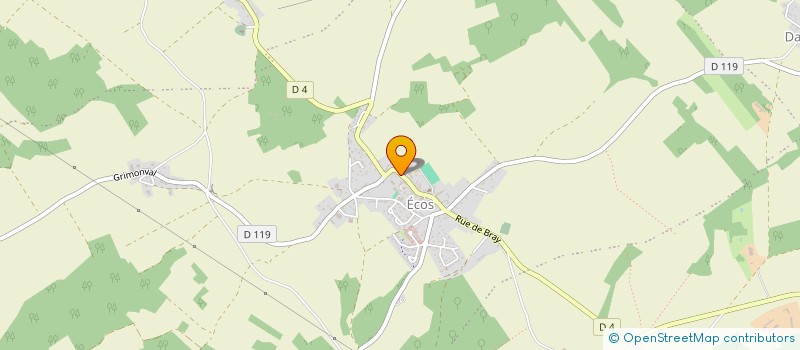 localisation de l'entreprise SCEA ECOS MONFILLIATRE à VEXIN-SUR-EPTE