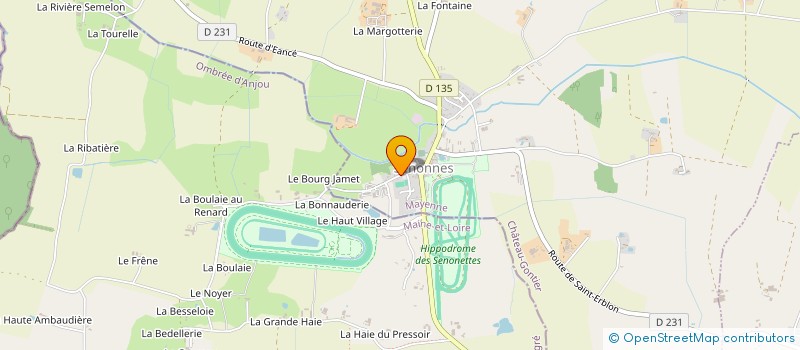 localisation de l'entreprise SCEA ECURIE D'AVRIL  SAINT-AIGNAN-SUR-ROE