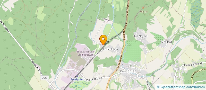 localisation de l'entreprise SCEA ECURIE DE L ABBAYE  PERRIGNIER