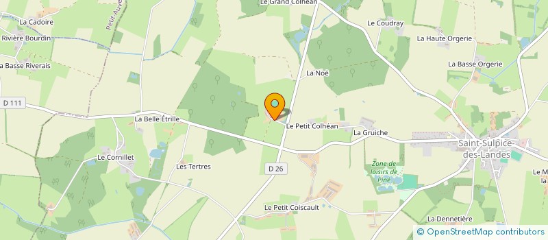 localisation de l'entreprise SCEA ECURIE LNSY à VALLONS-DE-L'ERDRE