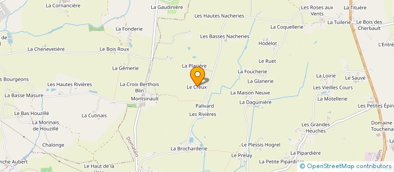 localisation de l'entreprise SCEA ECURIES DELIGHT  DOMALAIN