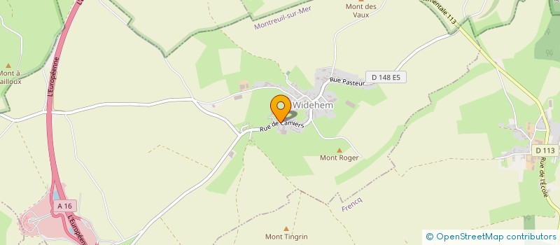 localisation de l'entreprise SCEA EG  WIDEHEM