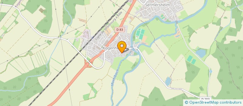 localisation de l'entreprise SCEA EHRHARD  KOGENHEIM