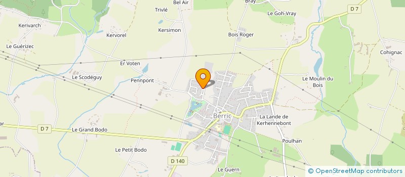 localisation de l'entreprise SCEA EL LHANDY à BERRIC