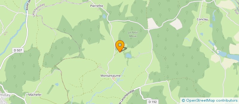 localisation de l'entreprise SCEA ELEVAGE BIO BIBRACTE  POIL