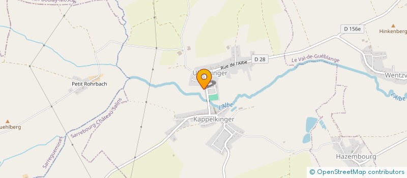 localisation de l'entreprise SCEA ELEVAGE D'AMOROS  KAPPELKINGER