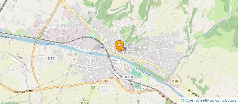 localisation de l'entreprise SCEA ELEVAGE DE CHENES  LA ROCHE-SUR-GRANE