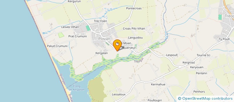 localisation de l'entreprise SCEA ELEVAGE DE LA BAIE  PLOVAN