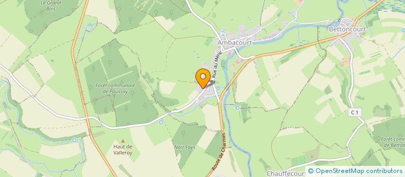 localisation de l'entreprise SCEA ELEVAGE DES AURES  AMBACOURT