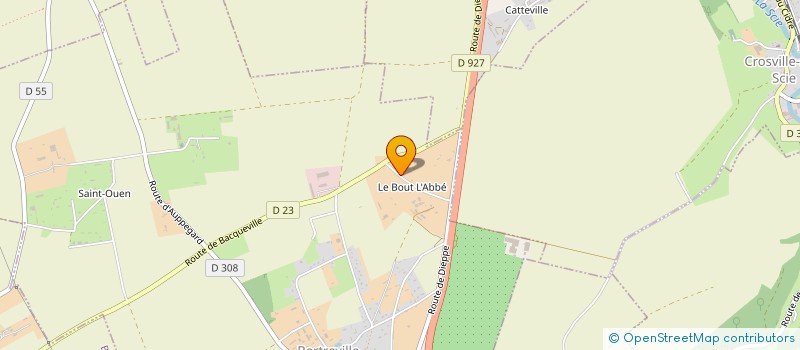 localisation de l'entreprise SCEA ELEVAGE DES VERGERS  BERTREVILLE-SAINT-OUEN