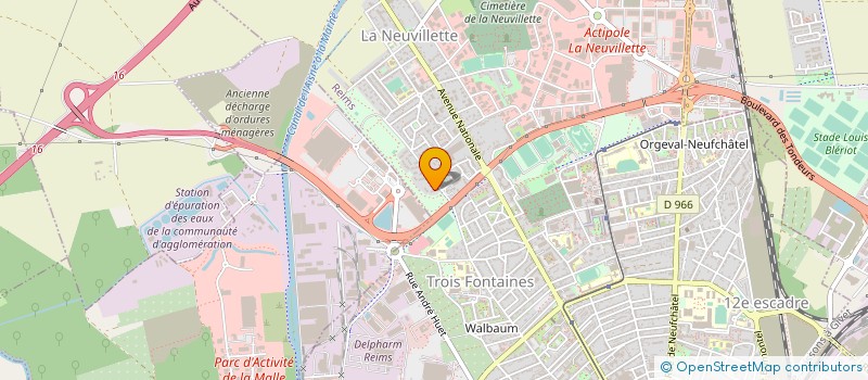 localisation de l'entreprise SCEA EMA à REIMS