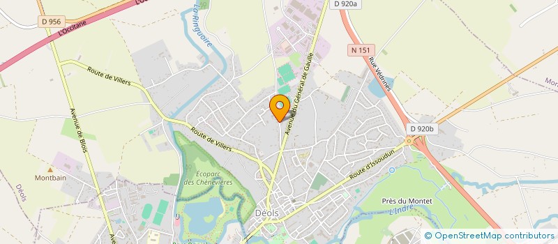 localisation de l'entreprise SCEA EN COMMUN BOISLARGE à DEOLS