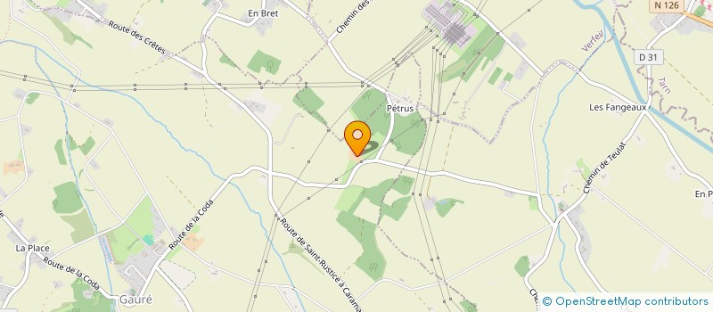 localisation de l'entreprise SCEA EN DARLES  GAURE