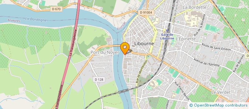 localisation de l'entreprise SCEA ENTENTE JANOUEIX à LIBOURNE