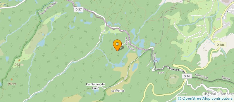 localisation de l'entreprise SCEA EQUIBAUDY  SERVANCE-MIELLIN