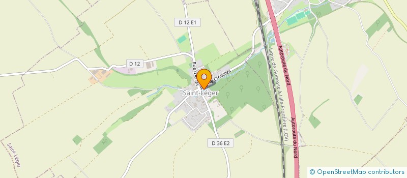 localisation de l'entreprise SCEA ERINA  SAINT-LEGER