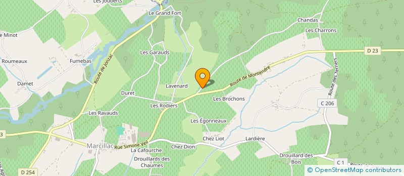 localisation de l'entreprise SCEA ESPIOT DOMAINE  VAL-DE-LIVENNE