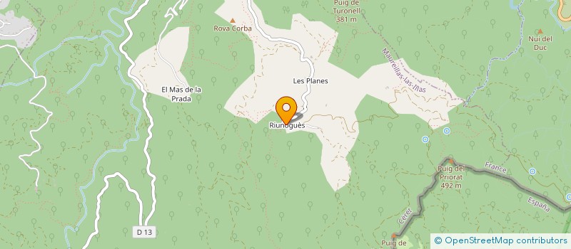 localisation de l'entreprise SCEA ET FORESTIERE DES FONTANILLES  MAUREILLAS-LAS-ILLAS