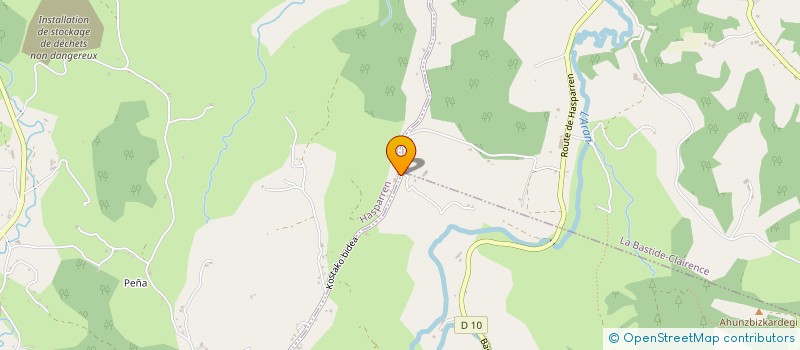 localisation de l'entreprise SCEA ETXEXURIA à HASPARREN