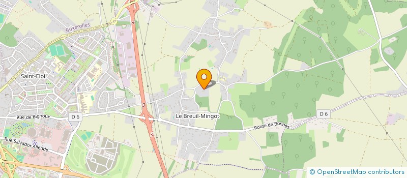 localisation de l'entreprise SCEA EV BREUIL  POITIERS