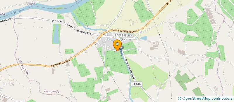 localisation de l'entreprise SCEA EXTENSIA à LAFITTE-SUR-LOT