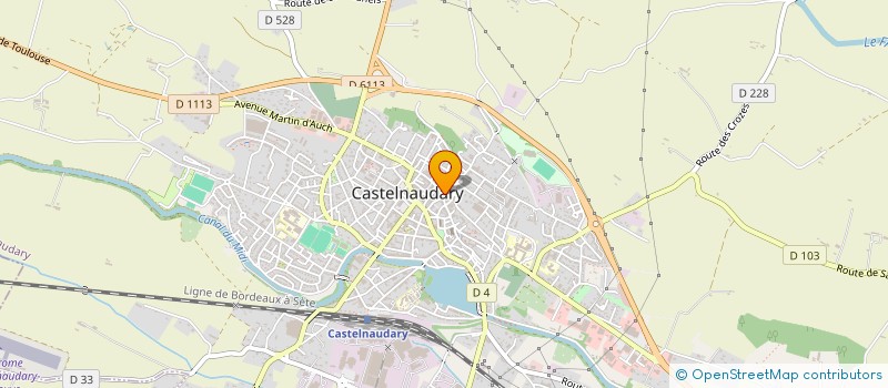 localisation de l'entreprise SCEA FABRY à CASTELNAUDARY