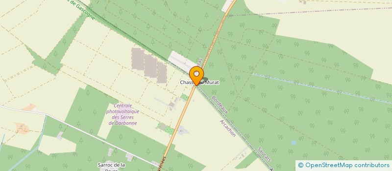 localisation de l'entreprise SCEA FAISANDERIE DU PUITS DE GAILLARD à LE BARP