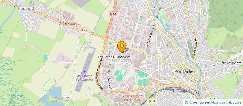 localisation de l'entreprise SCEA FAIVRE C ET M à LA CLUSE-ET-MIJOUX