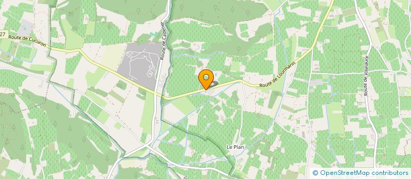 localisation de l'entreprise SCEA FAMILLE PAUL DUBRULE  CUCURON