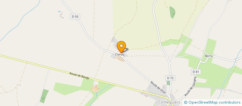 localisation de l'entreprise SCEA FAUCHEUX à VILLEQUIERS