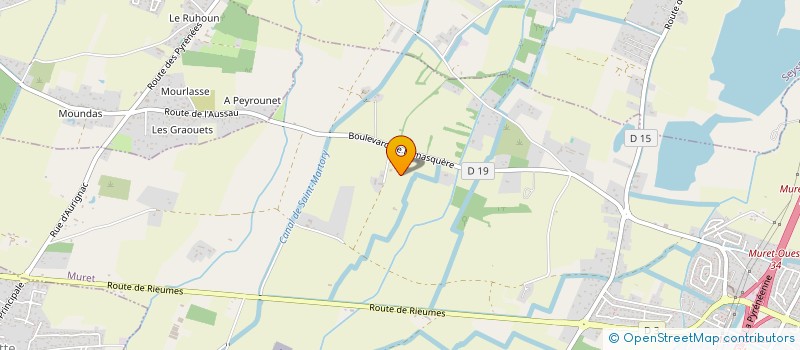 localisation de l'entreprise SCEA FAVA D'ALBERT  MURET